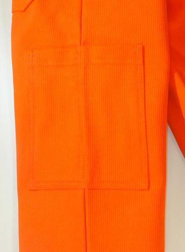 Beintaschenhosen CORD orange
