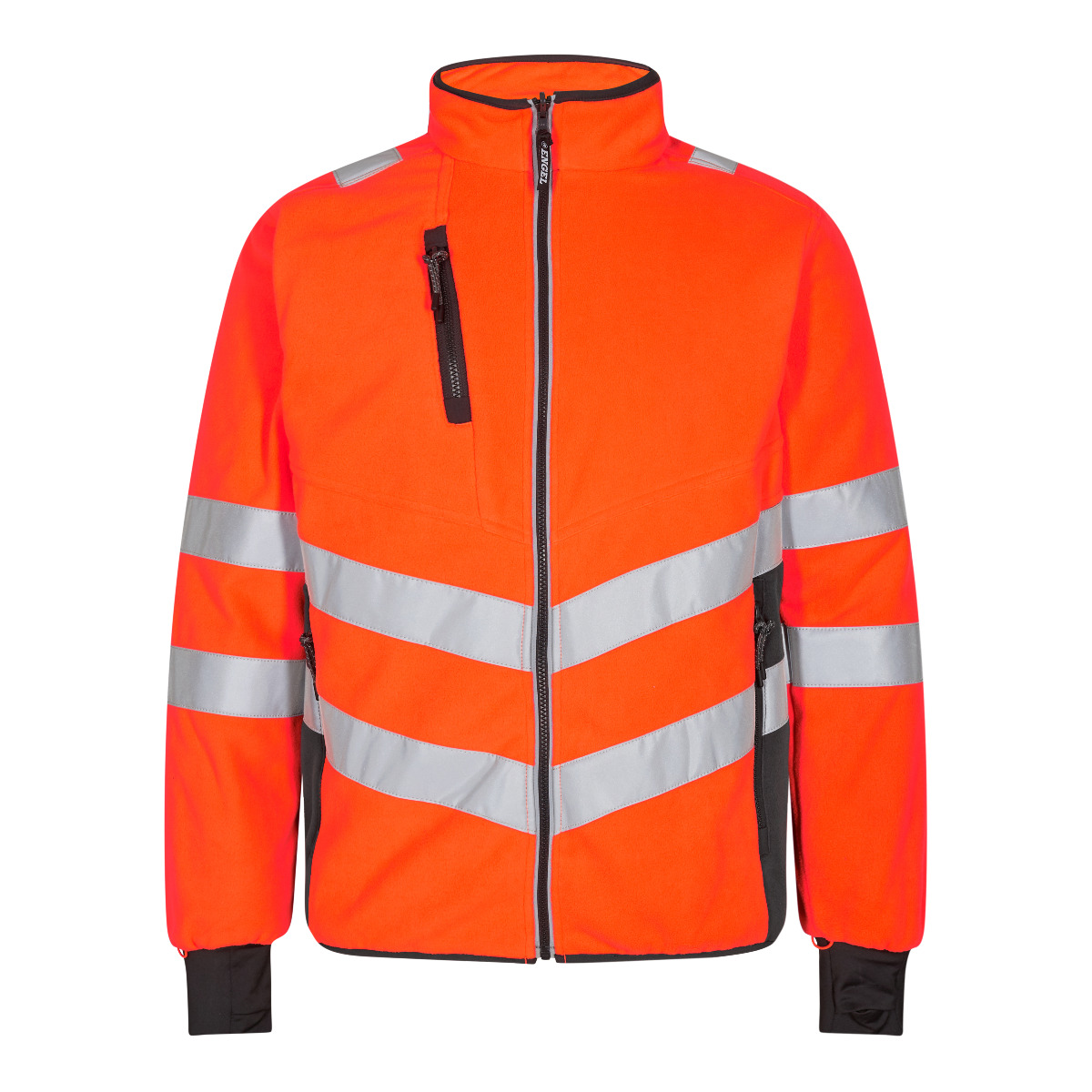 Fleecejacken Zipp-In Stretch EN20471