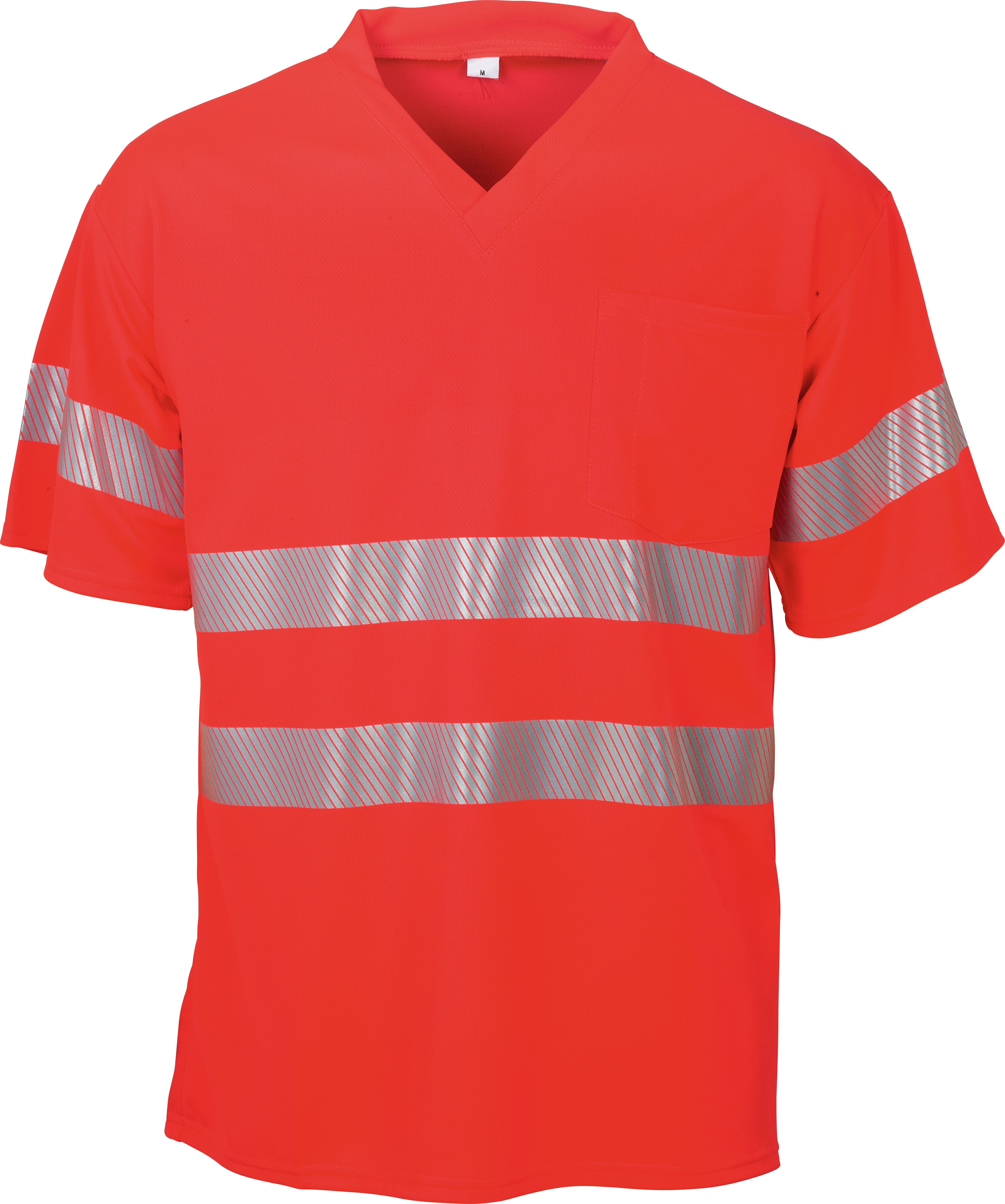 T-Shirts EN20471 mit Brusttasche