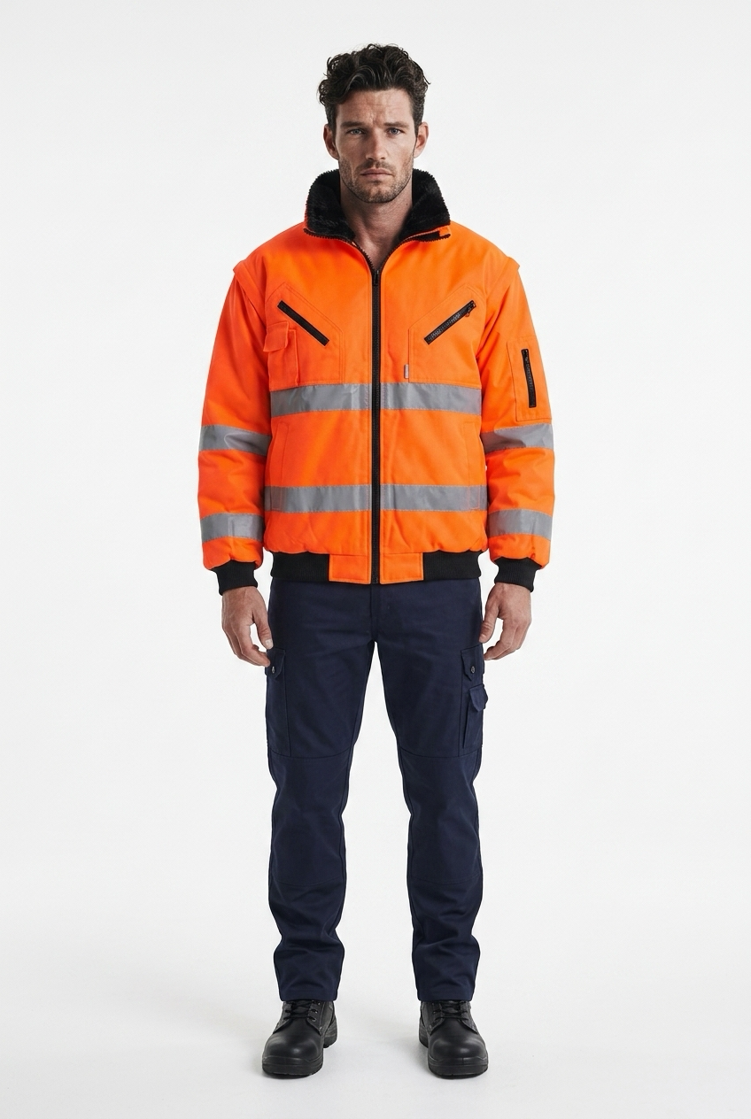 EN20471 Multifunktionsjacken Pilot