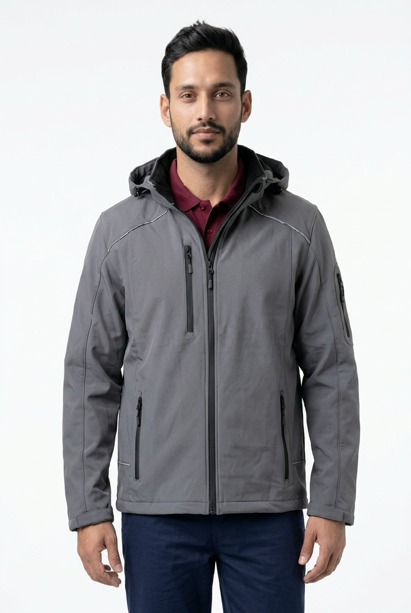 Softshelljacken PRIME mit abnehmbarer Kapuze