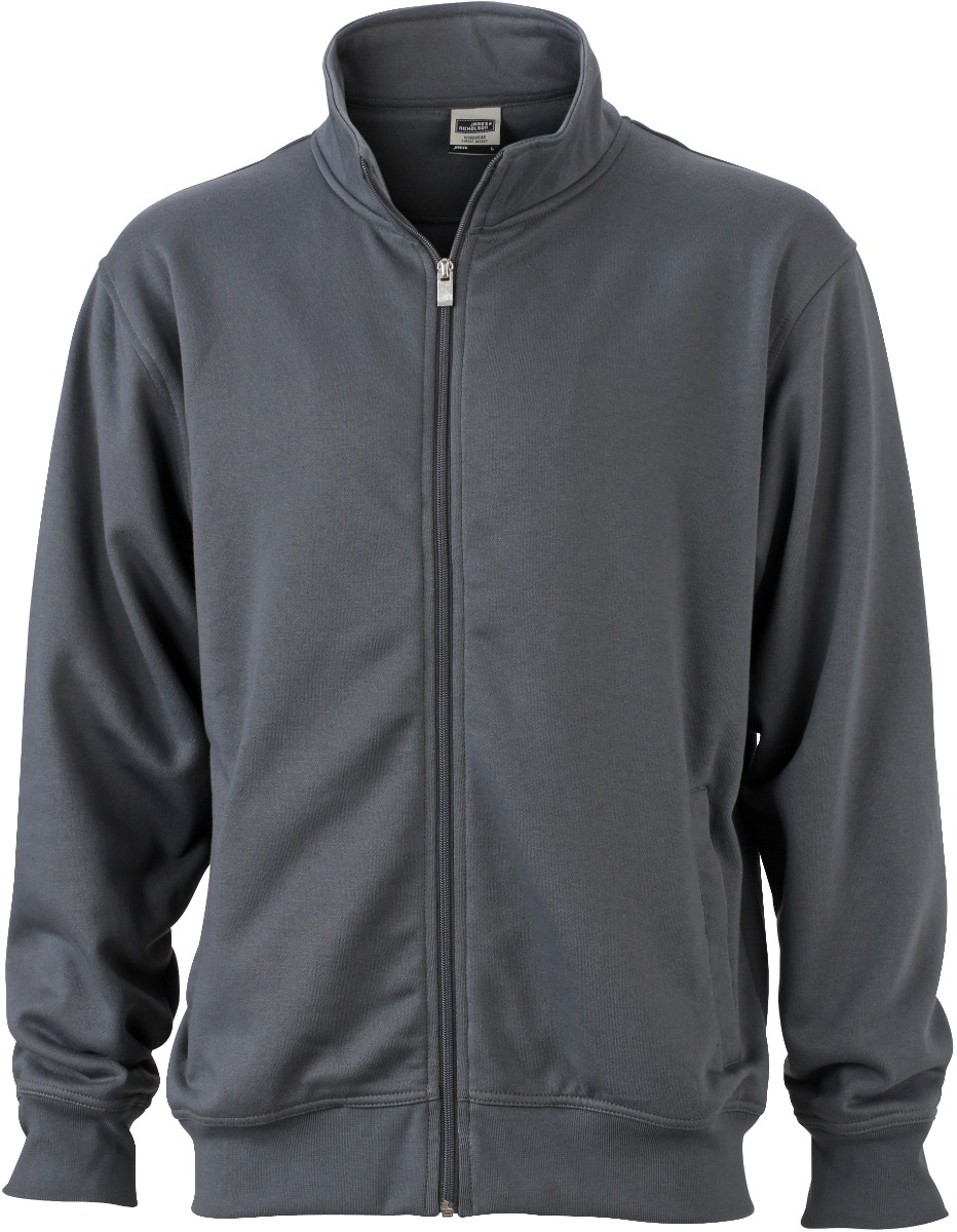 Sweatjacken mit Stehkragen