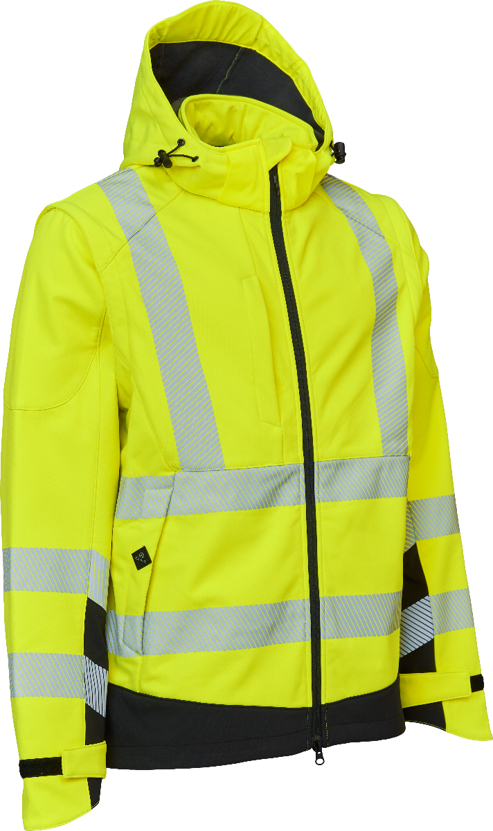 Softshelljacken mit abnehmbaren Ärmeln Xtreme SAFE EN20471