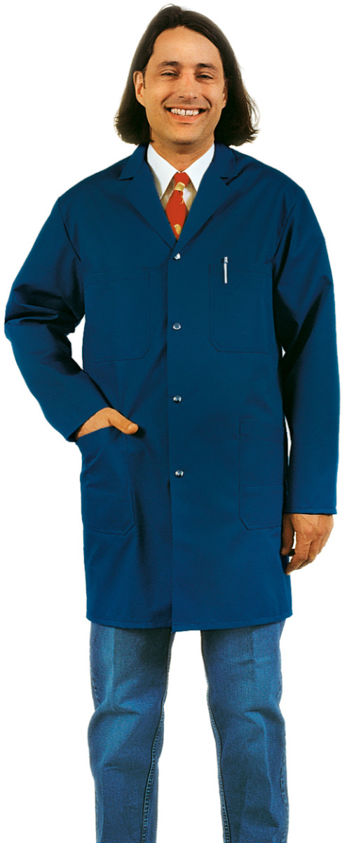 Blouses de travail 100% coton en couleur