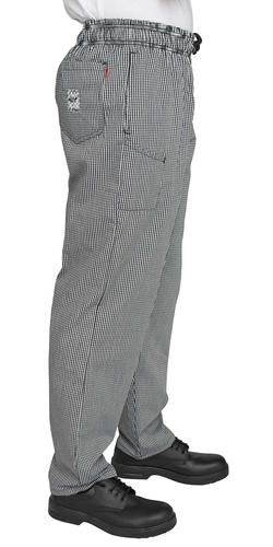 Koch- und Bäckerhosen Le Chef schwarz-weiss