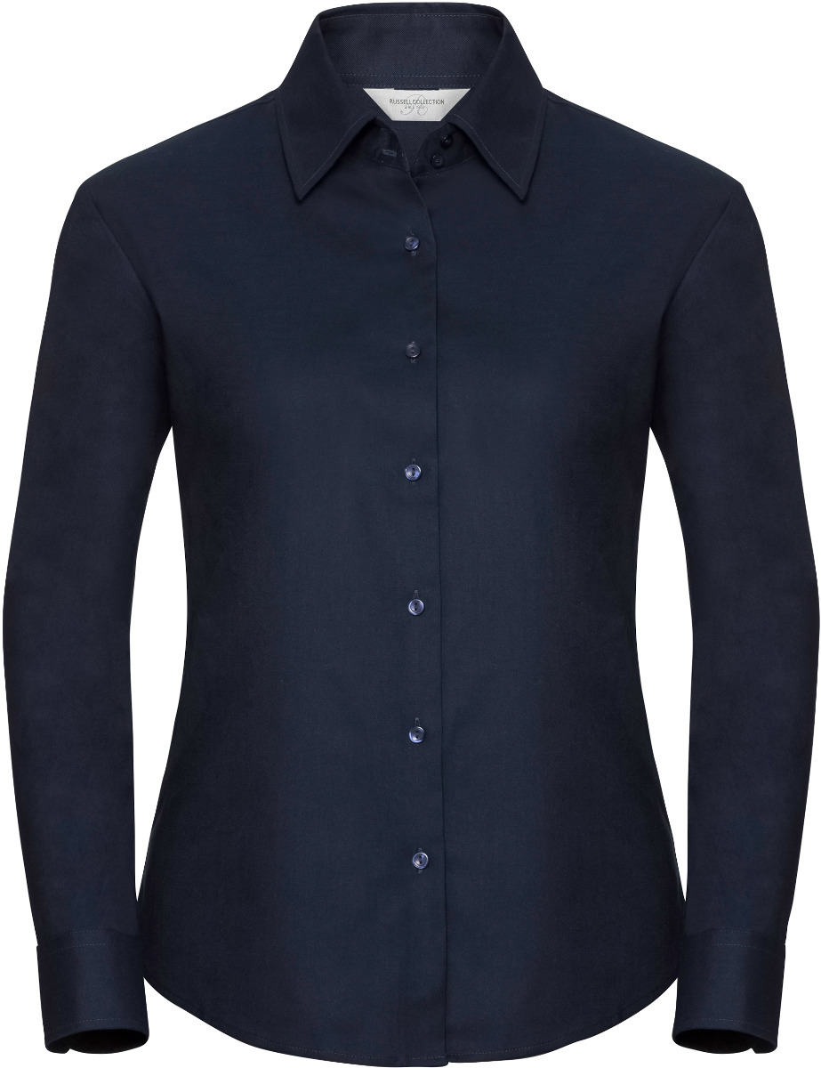 Blusen Oxford 15932F langarm