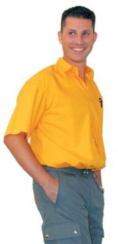 Chemise, manches courtes 100% coton