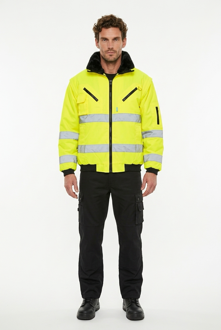 EN20471 Multifunktionsjacken Pilot