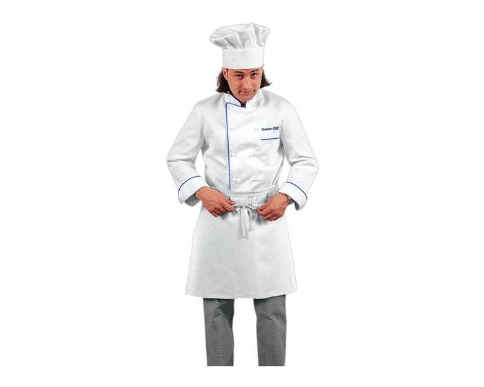 Veston Chef mit Farbrand