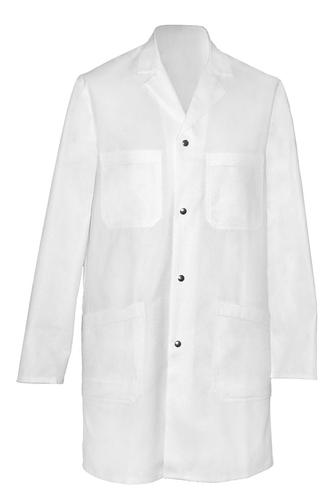 Berufsmantel weiss  mit Druckknöpfen