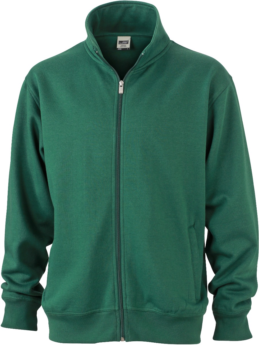 Sweatjacken mit Stehkragen