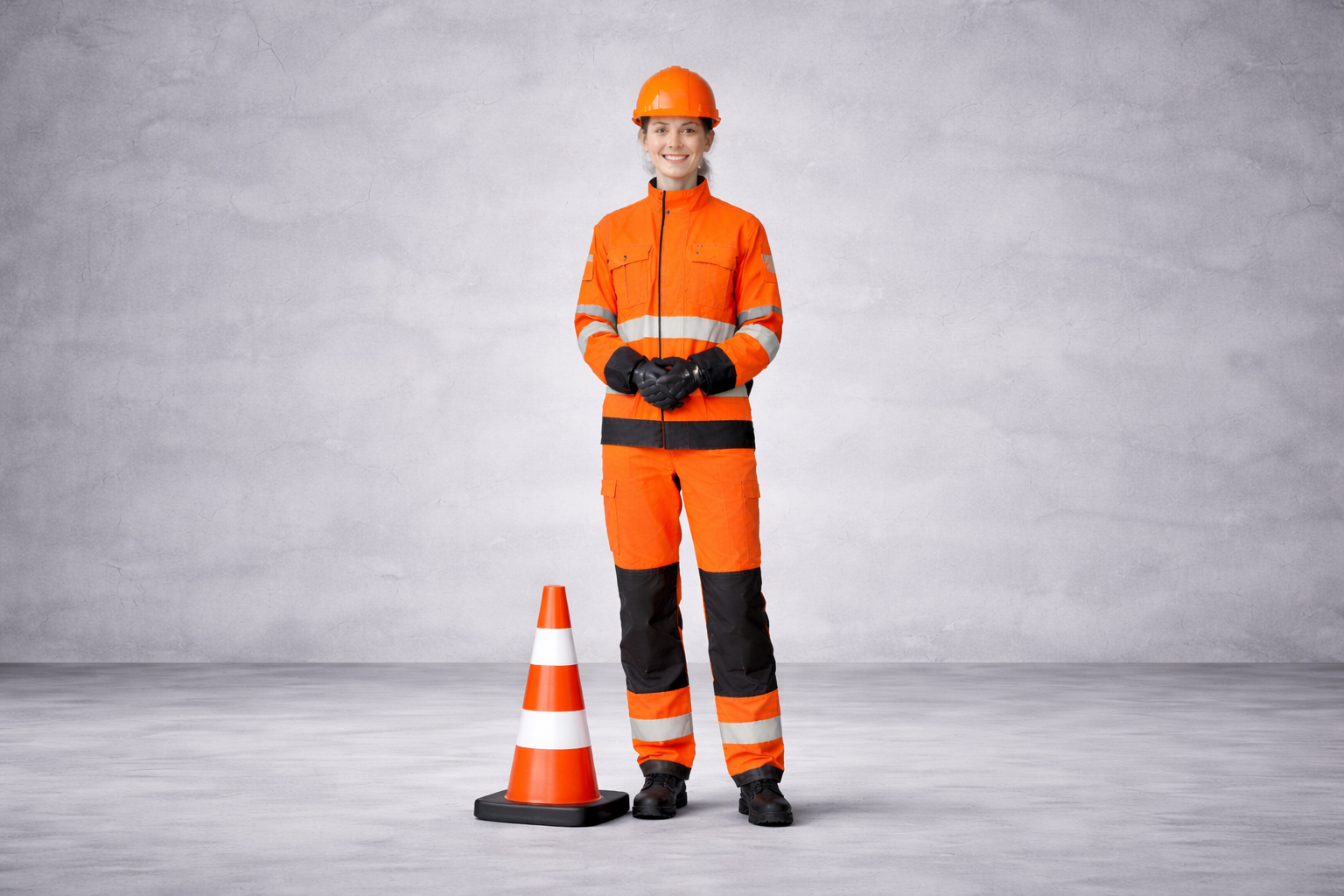 Strassenbau Warnschutz EN20471