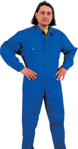 Kombis mittelblau Baumwolle verstärkt