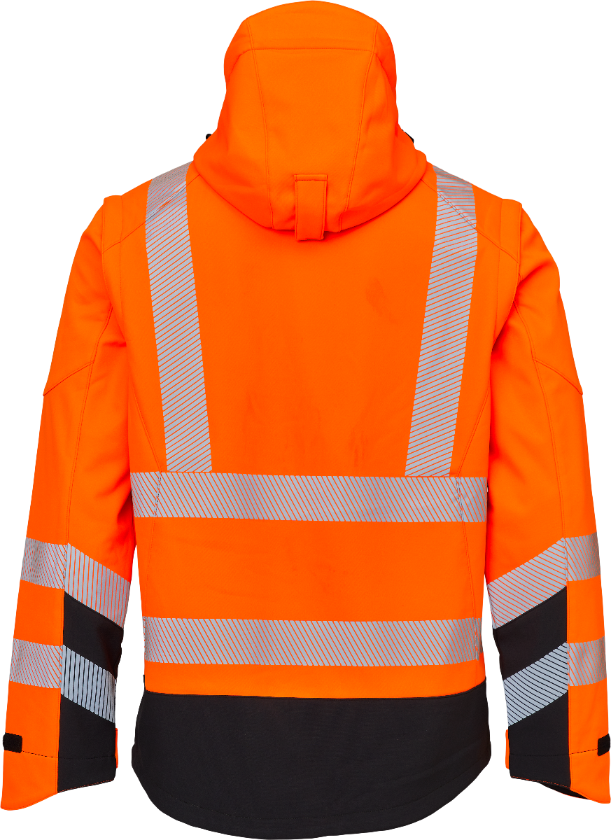 Softshelljacken mit abnehmbaren Ärmeln Xtreme SAFE EN20471