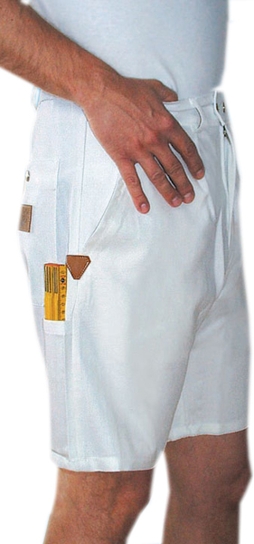 Shorts blanc 100% coton